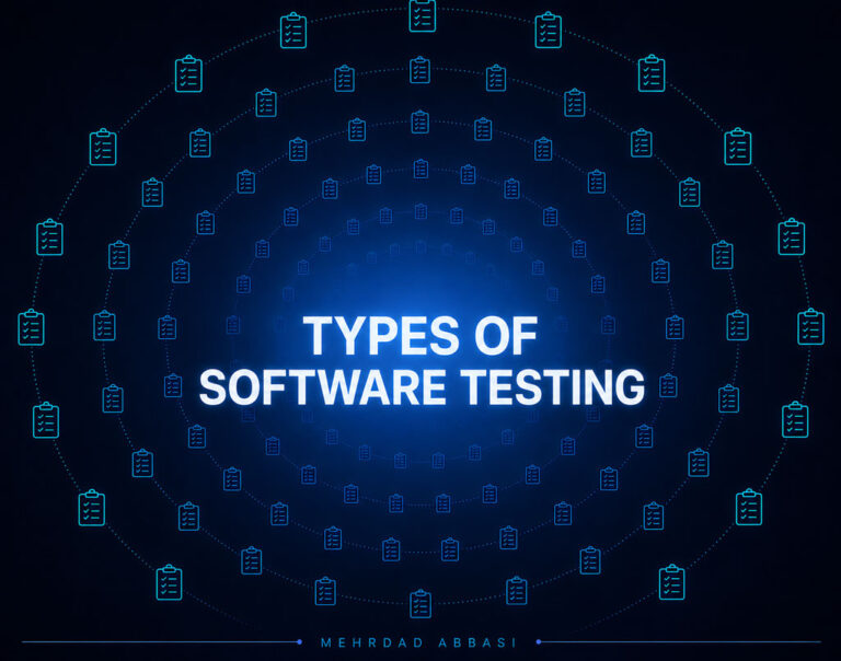 انواع تست نرم افزار چیست؟ راهنمای جامع دسته‌بندی‌های Software Testing