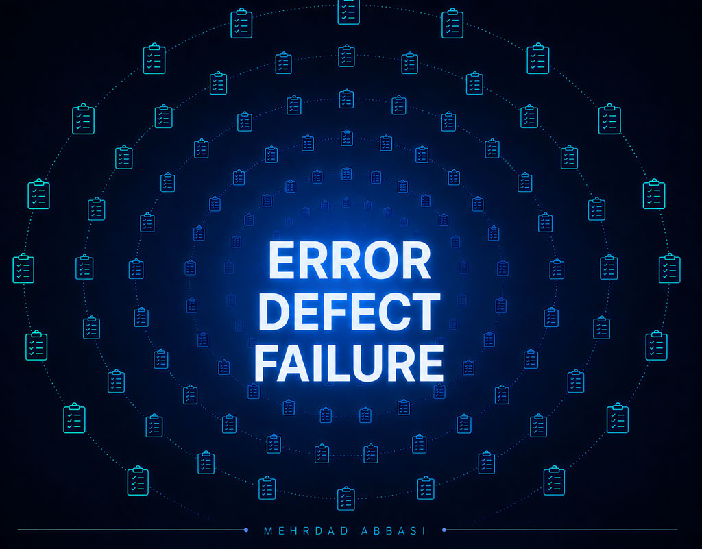 error-defect-failure